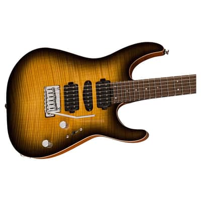 Charvel MJ DK24 HSH 2PT Mahogany AB image 3