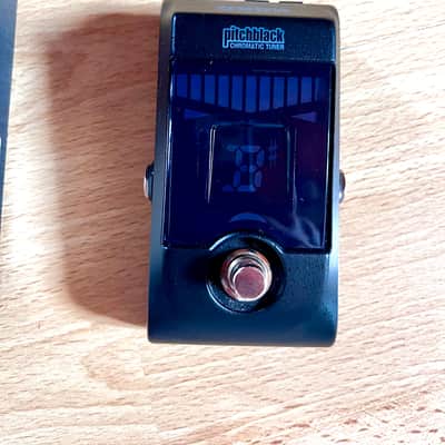 Korg Pitchblack Chromatic Guitar/Bass Tuning Pedal 2010s - Black image 1