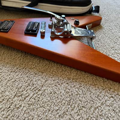 2016 Gibson Flying V Faded Natural (Lonnie Mack Tribute) image 8