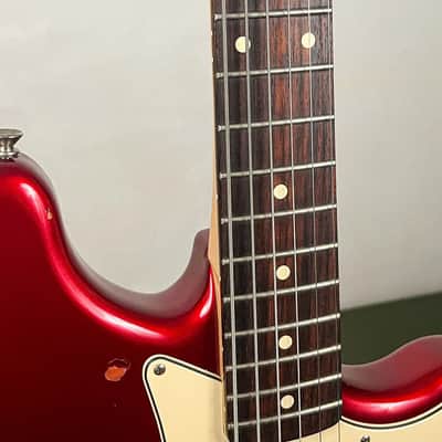 Fender Pawn Shop Bass VI Candy Apple Red 2013 image 7