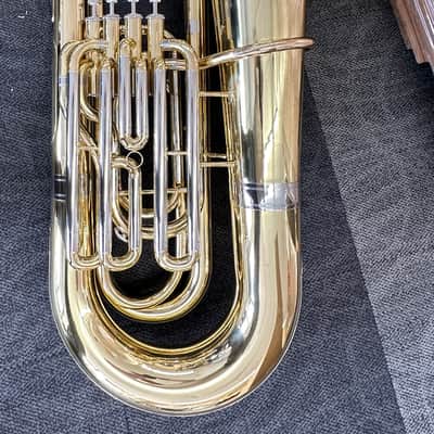 O'Malley Tuba Top Action 4 piston clear lacquer image 1