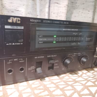 JVC KD-V100 Cassette Tape Deck Tested Working Great Condition 1983 image 2