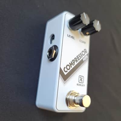 Keeley Compressor Mini Arctic White Made in USA image 2