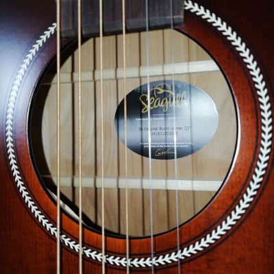 SEAGULL S6 Original Burnt Umber QIT Electro Acoustic image 12