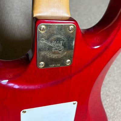 Valley Arts California Pro 90's Electric Guitar S-Shaped Red image 14