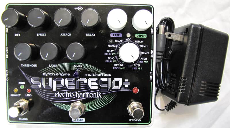 Used Electro-Harmonix EHX Superego Plus Polyphonic Synth Engine Guitar Pedal! image 1
