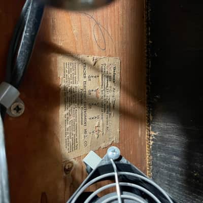 1956 Fender Deluxe 5E3 15w 1x12” Tube Amp (VIDEO! Bill Carruth Repairs, Ready to Go!) image 15