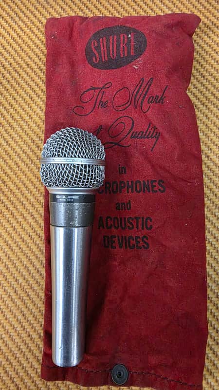 Used Shure SM58 Microphone Vintage image 1