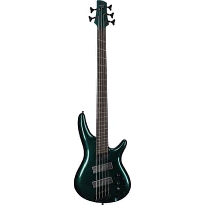 Ibanez SRMS725-BCM SR Bass Workshop 5-String Multi-Scale Bass w/ Fishman Fluence Pickups - Blue Chameleon image 2