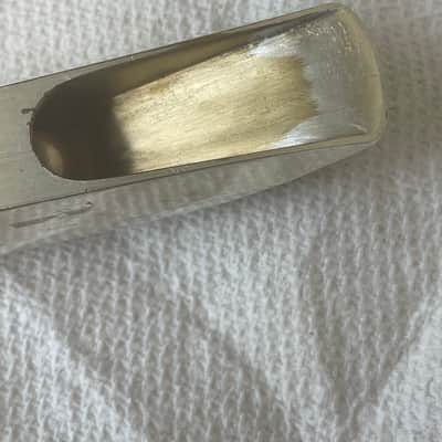 Rare Vintage Selmer Paris Metal Jazz D Tenor Sax Mouthpiece with Rovner Light Ligature and Cap image 5