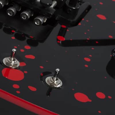 Schecter Sullivan King Banshee-7 FR-S - Obsidian Blood (2485) image 7