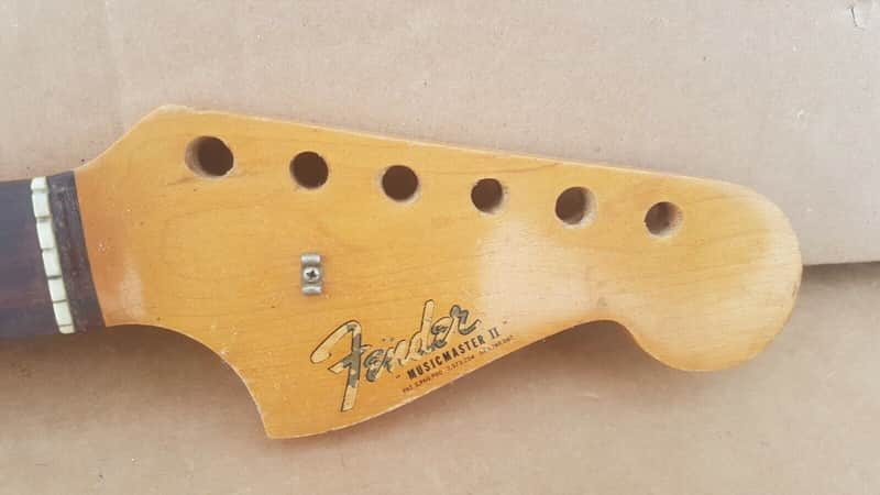 1966 FENDER MUSICMASTER II NECK Made in USA 22.5"" SCALES image 1