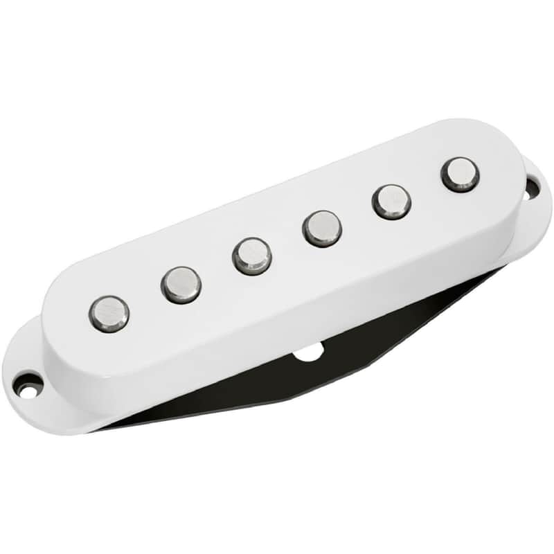 NEW DiMarzio DP422 Injector Neck Single Coil Pickup for Strat - WHITE image 1
