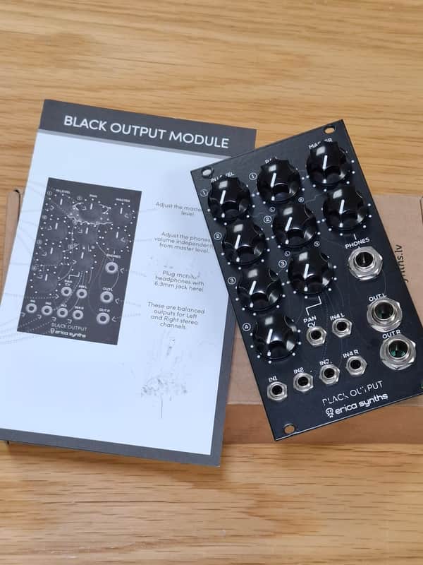 Erica Synths Black Output V2 2014 - Present - Black image 1