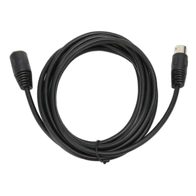 5-pin MIDI Keyboard Extension Cable, Male to Female Convenient PVC 5-pin MIDI Extension Cable for Synthesizer for MIDI Guitars image 5