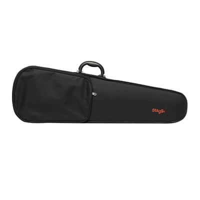 Stagg VN-4/4 ELEC EF Solid Spruce Top 4/4 Size Electric-Acoustic Violin w/Soft Case, Bow & Rosin image 8