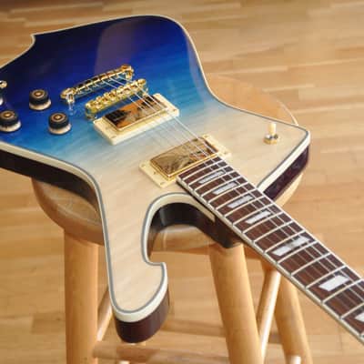 IBANEZ Iceman IC420FM TBG Transparent Blue Gradation / IC420 FM / 4L260200201 image 5