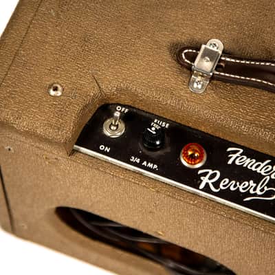 Fender Concert Amp With Fender Reverb Tank Owned by Brian Setzer image 18