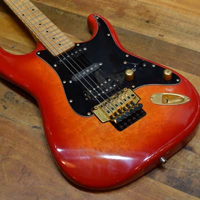 Fender Japan STR-75R Pro Feel Series SSH FR SB 1988' image 1