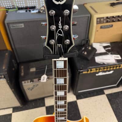 Dean Colt FM 2010s - Trans Amber Cherry Burst w/ Piezo image 5