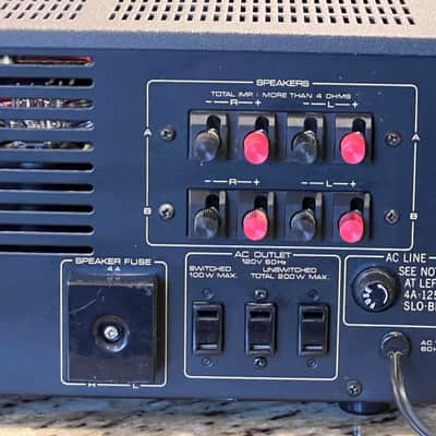 Onkyo A-5 Solid State Integrated Stereo Amplifier Silver-Serviced image 12