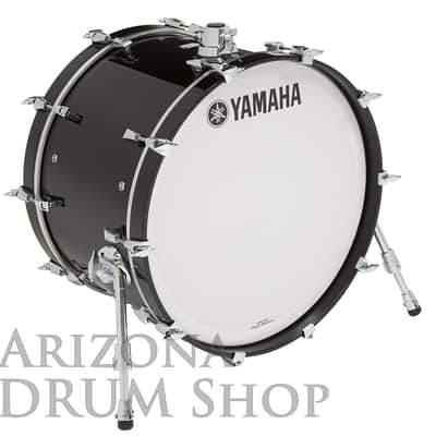 Yamaha Absolute Hybrid Maple 22" x 14" Bass Drum AMB2214-SOB Solid Black image 2