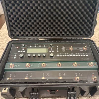Kemper Amps Profiler Stage 2019 - 2025 w/ rolling case and mission expression pedal image 3