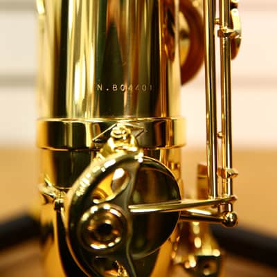 Selmer 74 Paris Reference 54 Professional Model Tenor Saxophone 2018 - 2019 - Dark-Lacquered Brass with Engraving image 5