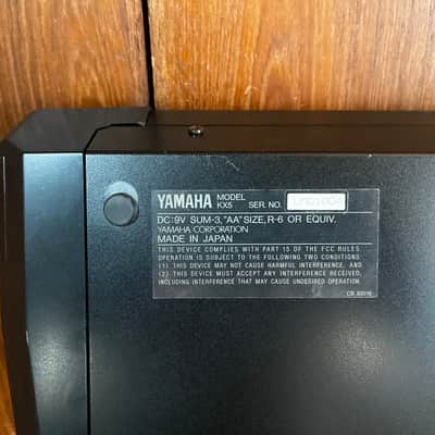 YAMAHA KX5 Black remote MIDI controller w/ original case Keyter image 5