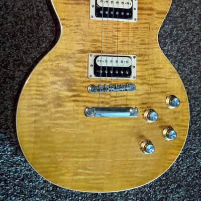 2021 Gibson Slash Signature Appetite for destruction les Paul Standard Plus Top 2021 - Amber electric guitar made in the usa image 4
