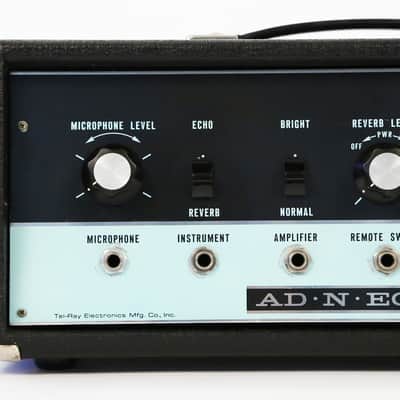 1966 Tel-Ray Adineko Vintage Oil Can Delay "Ad-N-Echo" - Rare Tube Delay! Super Cool Project! image 5