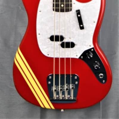 CIJ Fender Mustang Bass Body Racing Competition Trans Red (2008) - LOADED image 16