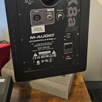 M-Audio M-Audio BX8a Deluxe (Pair) Studio Monitors 2008 - Black image 2