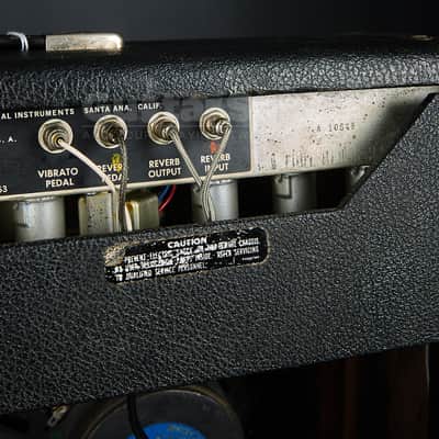 Fender Vibrolux Reverb Amp Original Vintage 1967 (COD AMP_00175) image 11