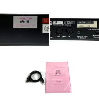 Klark Teknik DN7204 2000s - delay and eq Silver TGHM image 9