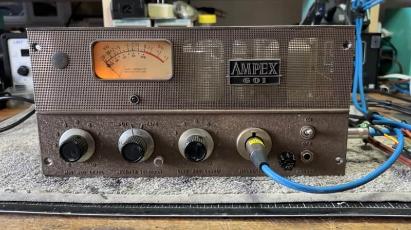 Ampex 601 1950s Tube Mic Pre image 1