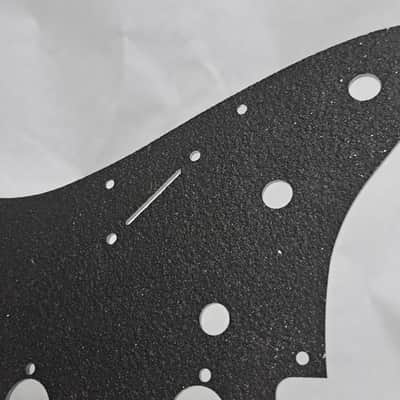 Lefty left handed Platinum Silver Sparkle Glitter Acrylic Strat Stratocaster 11 hole pickguard Fender SSS image 8