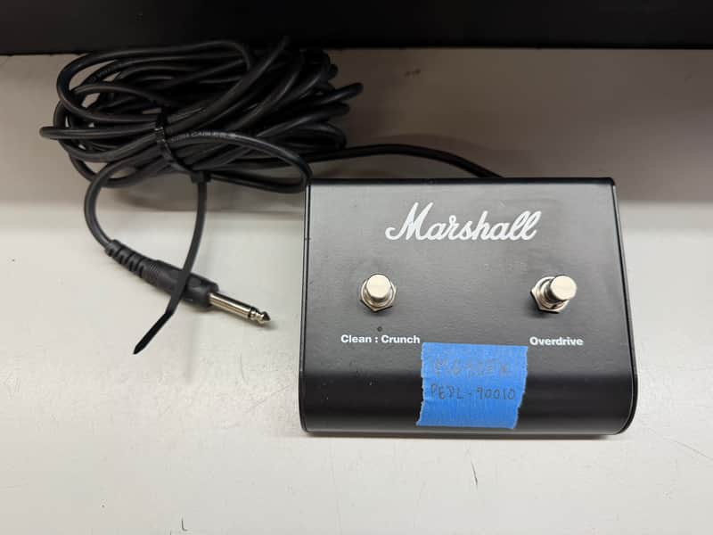 Marshall PEDL-90010 2-Button MG50FX Amp Footswitch 2010s - Black image 1