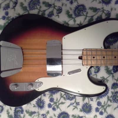 Klira Telecaster Bass 1970 sunburst image 1