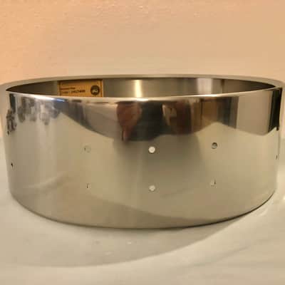 NEW DW Collector’s Series 14x5 Stainless Steel Snare Drum Shell, Workshop, 4.75 Depth image 5