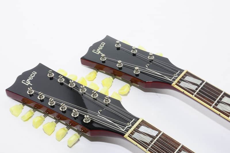 Excellent Greco SG Type Double Neck Electric Guitar Ref.No 218