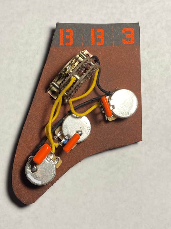 BB3 Custom Built HSS Wiring Harness with treble bleed option. image 1