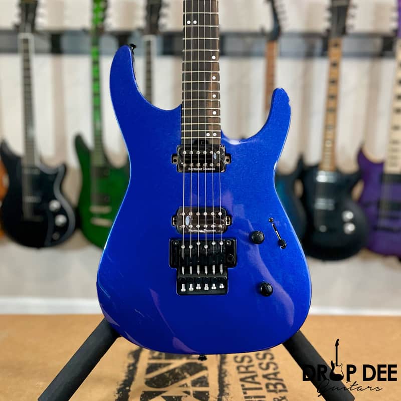 Jackson American Series Virtuoso Electric Guitar w/ Case-Mystic Blue image 1
