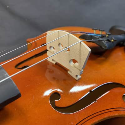 2000's Student Line 4/4 Violin Outfit with Bow and Custom Case image 5