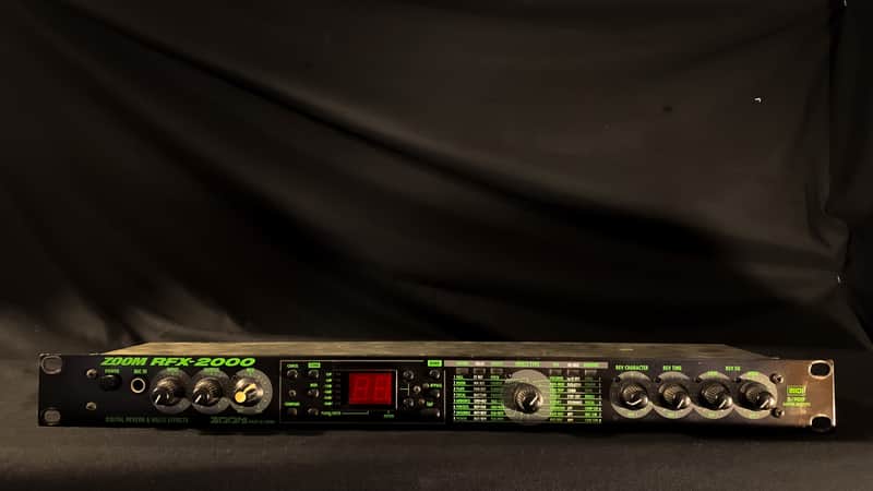 Zoom RFX-2000 MultiFX Rackmount, 1990s, Reverb, Delay/Echo, Chorus, Pitch Shifter, etc image 1