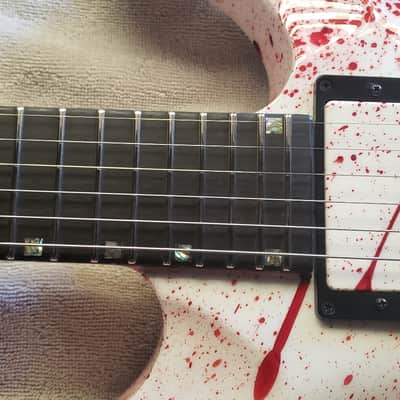ESP USA Horizon II 2020 Blood Splatter image 6