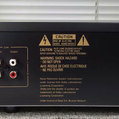 1989 Nakamichi CR-1A Stereo Cassette Deck Low Hours in Superb Shape! New Belts & Completely Serviced 09-05-2026 Don't Miss! #148 image 9