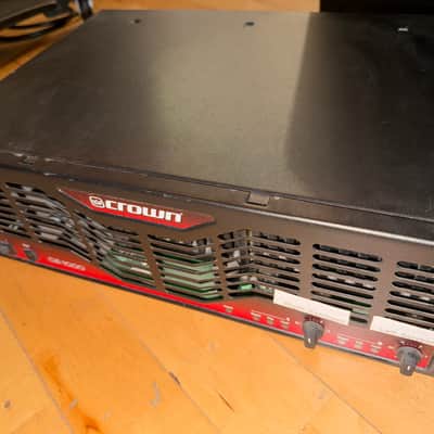 Crown CE1000 2-Channel Power Amplifier 2000s - Black and Red image 1