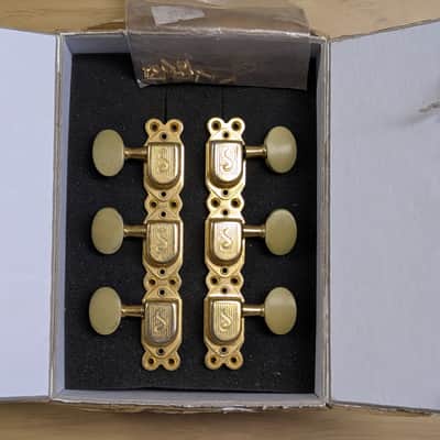 Schaller Gypsy Jazz Guitar Tuners - Gold image 1