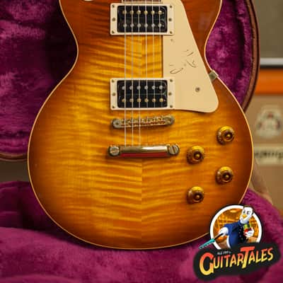 Gibson Jimmy Page Signature Les Paul Standard 1996 Hi Figured Honeyburst -VIDEO- image 15